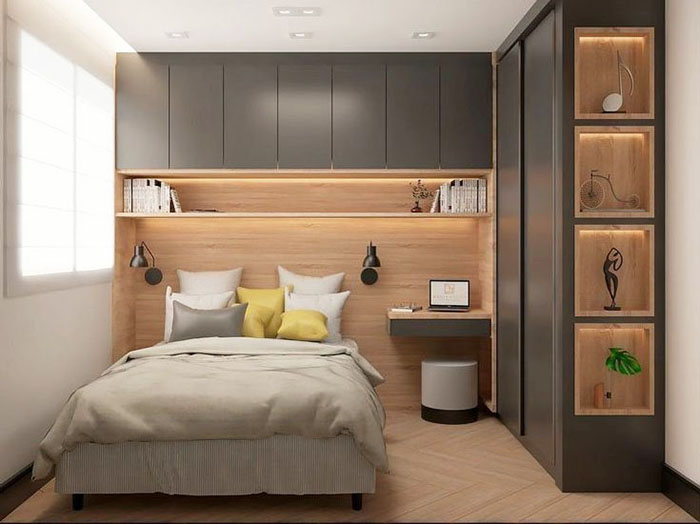 Thiết kế phòng ngủ tiện nghi